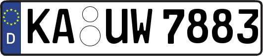 KA-UW7883
