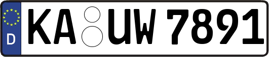 KA-UW7891