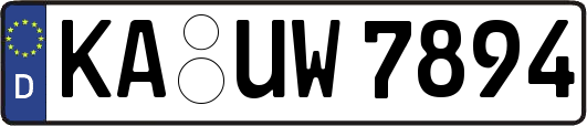 KA-UW7894