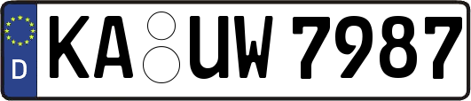 KA-UW7987
