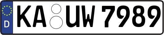 KA-UW7989