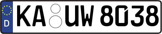 KA-UW8038