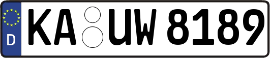 KA-UW8189