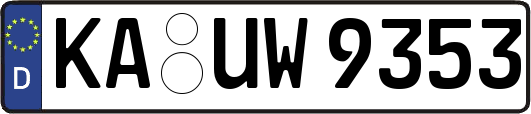 KA-UW9353