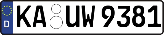 KA-UW9381