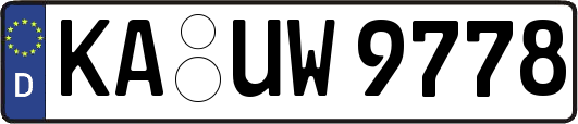 KA-UW9778