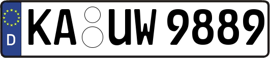 KA-UW9889