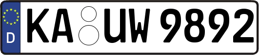 KA-UW9892