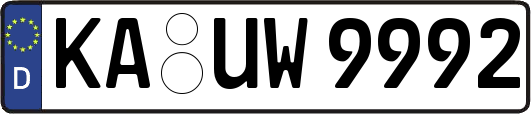 KA-UW9992