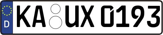 KA-UX0193