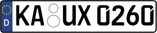 KA-UX0260