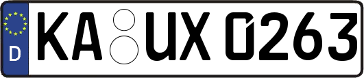 KA-UX0263