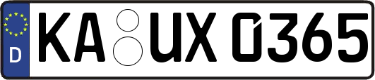 KA-UX0365