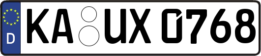 KA-UX0768