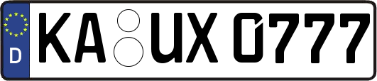 KA-UX0777