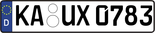 KA-UX0783