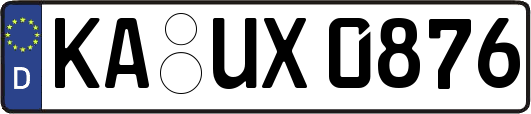 KA-UX0876