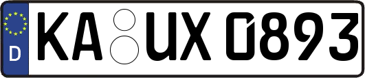 KA-UX0893