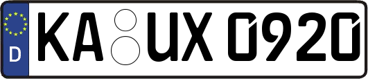 KA-UX0920