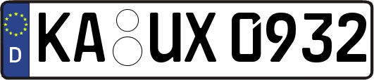 KA-UX0932