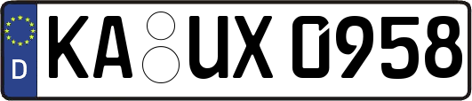 KA-UX0958
