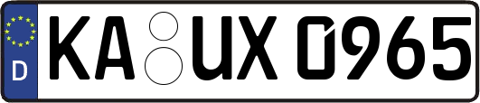 KA-UX0965