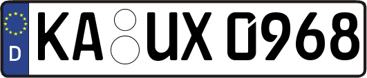 KA-UX0968