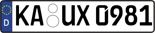 KA-UX0981