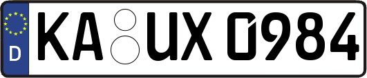 KA-UX0984