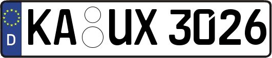 KA-UX3026