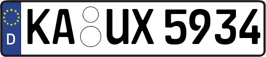 KA-UX5934