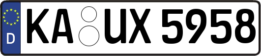 KA-UX5958