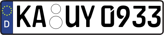 KA-UY0933