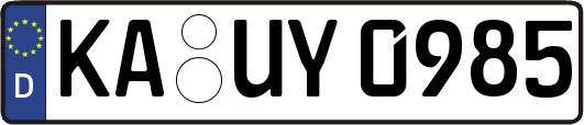 KA-UY0985