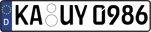 KA-UY0986