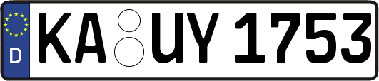 KA-UY1753