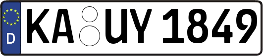 KA-UY1849