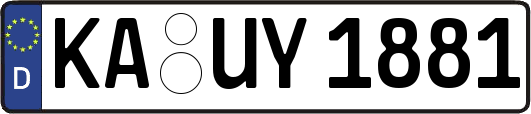 KA-UY1881