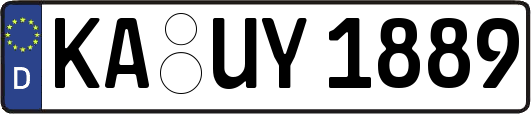 KA-UY1889