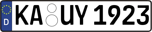 KA-UY1923