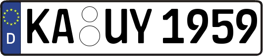 KA-UY1959