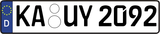 KA-UY2092