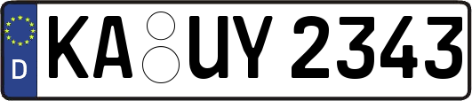 KA-UY2343