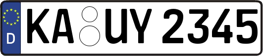 KA-UY2345