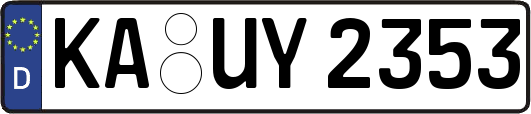 KA-UY2353