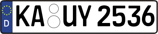 KA-UY2536