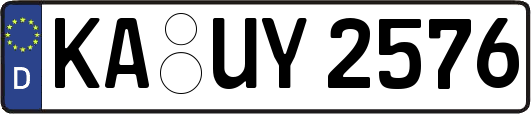 KA-UY2576
