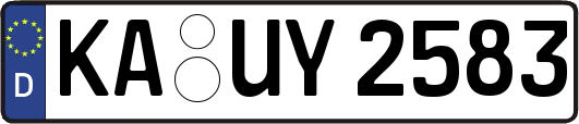 KA-UY2583
