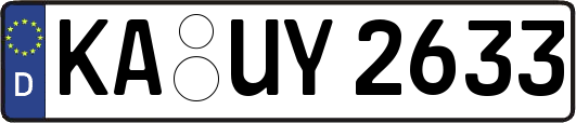 KA-UY2633