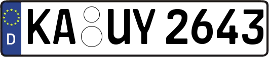 KA-UY2643